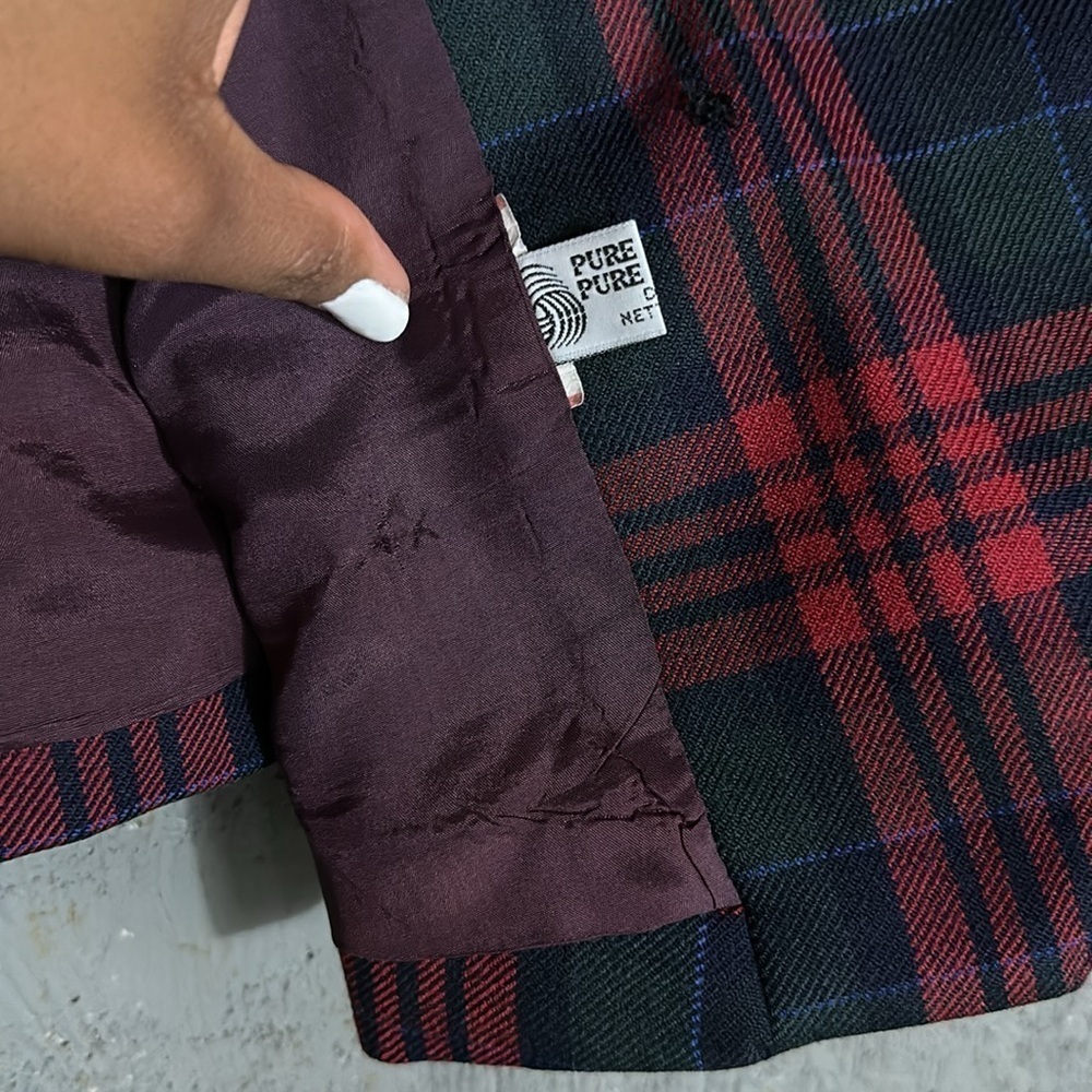 Vintage Wool Blazer, fits 12-14 - Picture 12 of 13